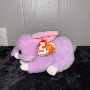 Ty Lavender and Pink Bunny Plush